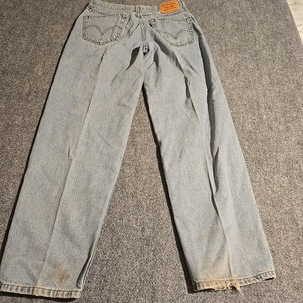Vintage Levis 560 Jeans Mens 32x32 Blue Loose Fit Y2K 2004 Comfort Fit